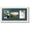 ArtToFrames Collage Photo Picture Frame with 3 - 4x6 inch Openings, Framed in White with Over 62 Mat Color Options and Regular Glass (CSM-3966-113)